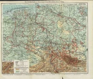 [Karte] der Provinz Hannover, des Grossherzogtums Oldenburg und des Herzogtums Braunschweig