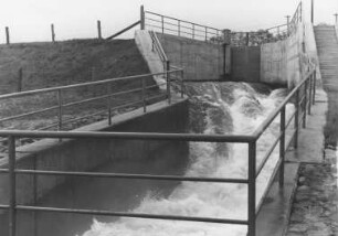 Wasserrücklauf des alten Kernkraftwerks Lingen/Ems