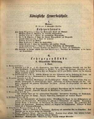 Jahresbericht über die Königliche Gewerb-Schule zu Amberg für das Schuljahr .... 1868/69 (1869)