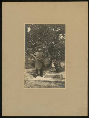 Fotografien: Wilhelm Walther in Uniform