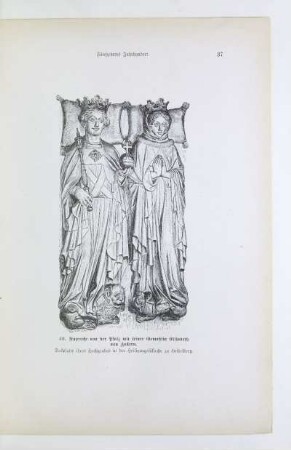 49. Ruprecht von der Pfalz mit seiner Gemahlin Elisabeth von Zollern