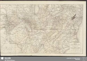 Map showing the coal fields of the United States