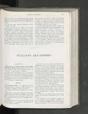 Italiani All'Estero.