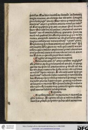 Magister ad magistrum rure morantem.