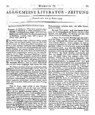 Büsch, J. G.: Theoretisch-praktische Darstellung der Handlung in deren mannigfaltigen Geschäften. T. 1-2. Hamburg: Hoffmann 1792