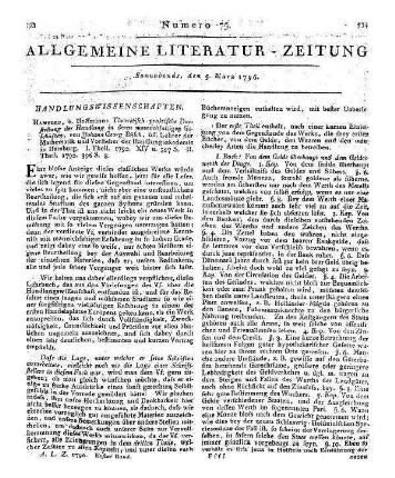 Büsch, J. G.: Theoretisch-praktische Darstellung der Handlung in deren mannigfaltigen Geschäften. T. 1-2. Hamburg: Hoffmann 1792