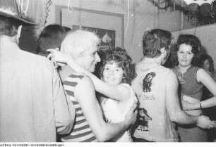 Radeburg, Volkersdorf, Fasching, 1973