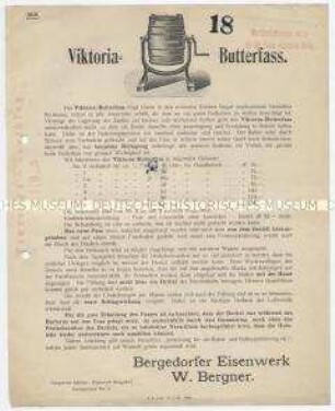 Victoria-Butterfass.