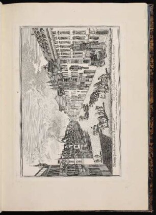 Nürnberg[ischer] Prospect des so genan[n]ten Roßmarckts. - Adlerstraße, Nürnberg