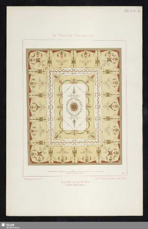 No. 1 Plafond Salle De Bain (Genre Renaissance)