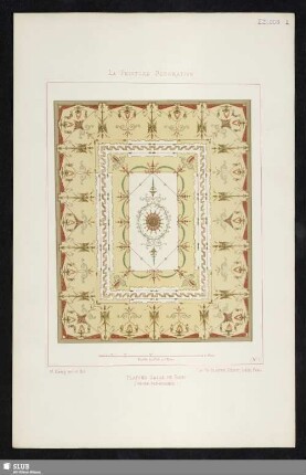 No. 1 Plafond Salle De Bain (Genre Renaissance)