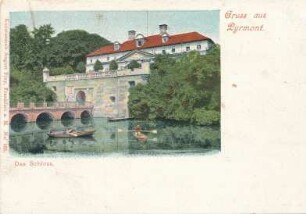 Gruß aus Pyrmont (Fürstliches Schloss)
