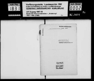 Ottenheimer, Moses, Handelsmann in Heinsheim Käufer: August Scholter, Hauptlehrer in Robern Lagerbuch-Nr. 89 Heinsheim