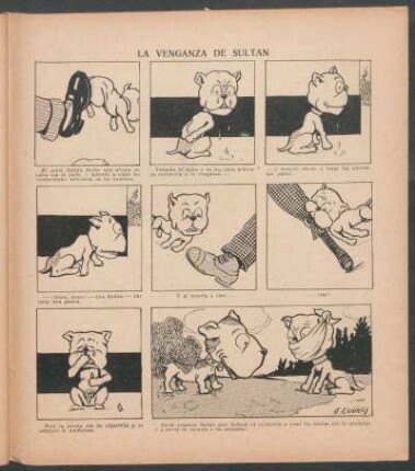 La venganza de Sultán - [Cómic]