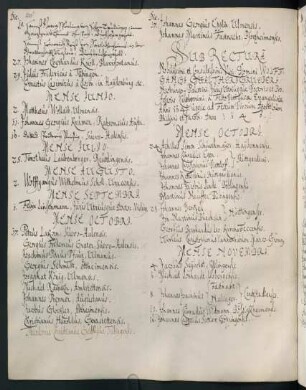Winterhalbjahr 1645/1646. Rektorat Wolfgang Walt(h)er Gruber