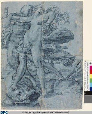 Raub der Amphitrite durch Poseidon