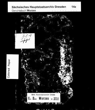 Verzichts- und Quittungsbuch, Bd. 2