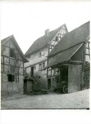 Breuberg-Wald-Amorbach. Gehöft. Straßenansicht (?)