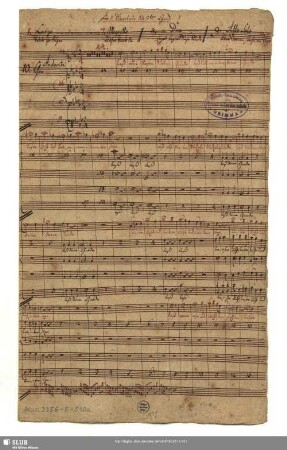 Particell [Schreiber: Hochmuth, J. G.]