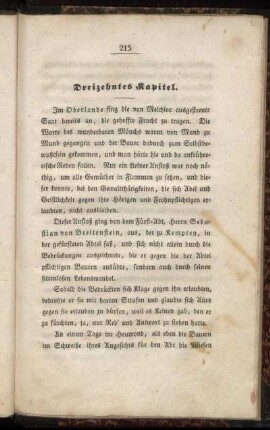 Dreizehntes Kapitel