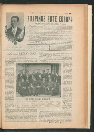 3.1901: Filipinas ante Europa