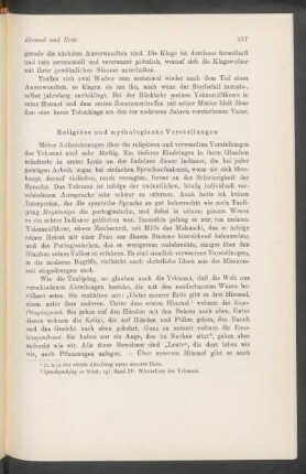 Religiöse und mythologische Vorstellungen