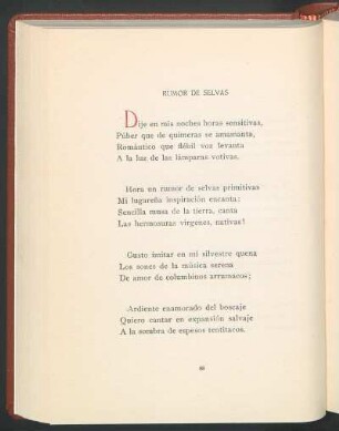 Rumor de selvas