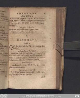 6. Diabolus.