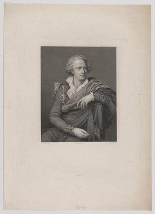 Bildnis des Vittorio Alfieri