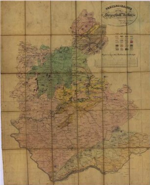 Gebirgs-Karte von dem Herzogthum Nassau