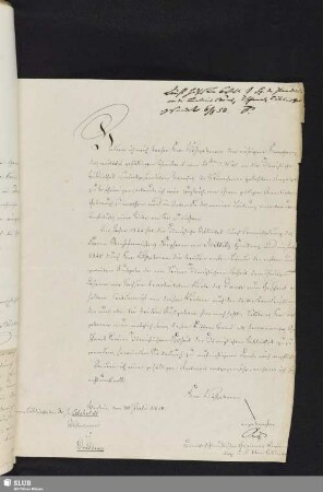 Bl. 28. Pertz, Georg Heinrich