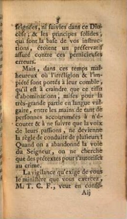 Lettre Pastorale De Monseigneur L'Éveque De Vannes ...