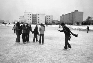 Schlittschuhlaufen in der Nordweststadt