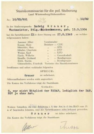 Grauer, Ludwig