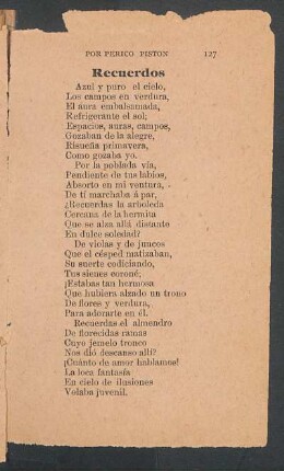 Recuerdos