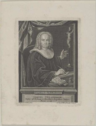 Bildnis des Samuel Urlsperger