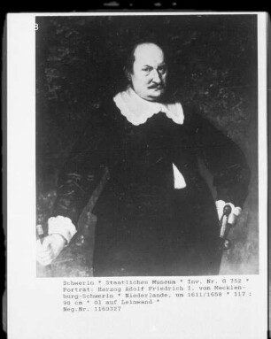Bildnis des Herzogs Adolf Friedrich I. von Mecklenburg-Schwerin