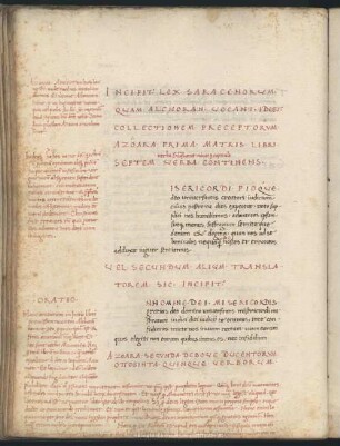 Bl. 73´-205´. Lex Saracenorum quam Alchoran uocant. Azoar