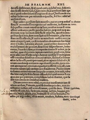 Martini Lvtheri Lvcvbrationes In Psalmvm. XXI. Deus deus meus &c. Qui est de passione Christi ... : In tomo operationum nuper excuso obmissus