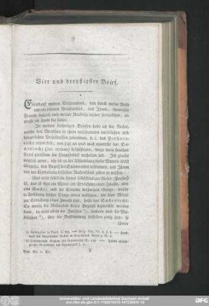 Vier und dreyßigster Brief.