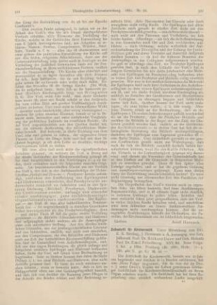 522-524 [Rezension] Dove, Richard, Zeitschrift für Kirchenrecht. 16. Bd. Neue Folge. 1. Bd. 4 Hfte