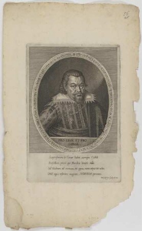 Bildnis des Ioannes Sigismvndvs, Kurfürst von Brandenburg