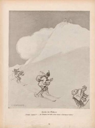 "Liebe im Schnee"