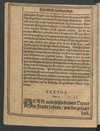 Textus. Luc. 2.