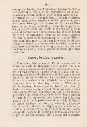 Senos, bahías, puertos