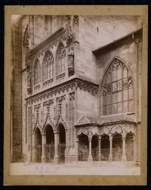 Pfarrkirche Sankt Lorenz, Nürnberg: Nordseite, Portal und Ölbergkapelle