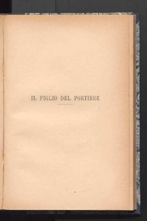 Il Figlio Del Portiere