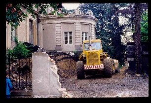 Abriss Leichner-Villa 4.6.76.
