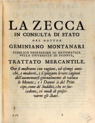 De Monetis Italiae Variorum Illustrium Virorum Dissertationes : Quarum pars nunc primùm in lucem prodit, Pars Sexta. In Philippi Argelati Tractatus De Monetis Italiae Appendix, Seu De Monetis Italiae Pars Sexta