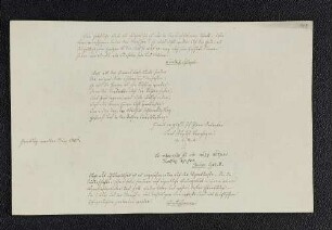 Karl August Varnhagen. – Hamburg, 05.03.1806